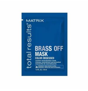 MATRIX BRASS OFF MASK BUSTINE MONOUSO 30 ML