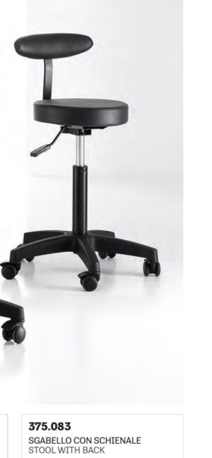IDEMA SGABELLO STOOL CON SCHIENALE 375.083