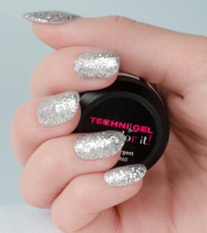PEGGY SAGE GEL COLOR PAILLETE ARGENT UV E LED REF.146860