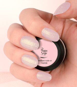 PEGGY SAGE GEL COLOR SCINTILLANT NUDE OR UV E LED REF.146928