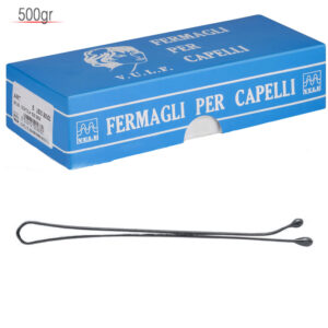 FERMAGLI NERI IN METALLO 500 GR