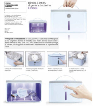 STERILIZZATORE XANITALIA 375.723 LED