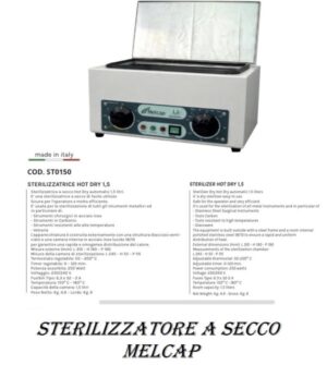 MELCAP STERILIZZATORE A SECCO  ART ST0163