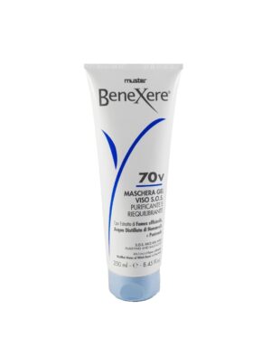 BENEXERE MASCHERA GEL VISO S.O.S PURIFICANTE E RIEQUILIBRANTE 70V 250 ML
