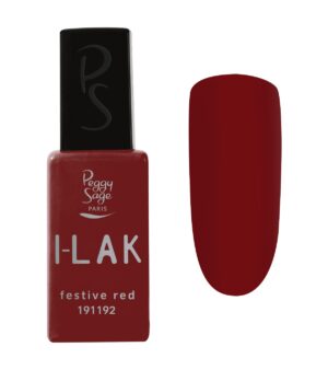 PEGGY SAGE SMALTO SEMIPERMANENTE I-LAK FESTIVE RED 11 ML 191192