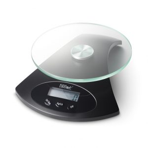 BILANCINA DIGITALE EURO STIL 03337/50 PIANO DI VETRO NERA