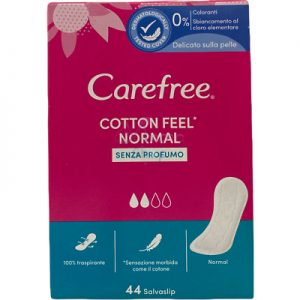 CAREFREE COTTON FEEL NORMAL SALVASLIP 44 PEZZI AN 7682