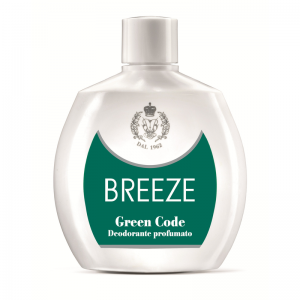 DEO BREEZE SQUEEZE GREEN CODE 100 ML