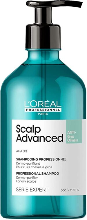 L'OREAL SERIE EXPERT SHAMPOO SCALP ADVANCED ANTI-GRAS OILINESS 500 ML