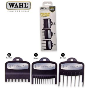 WAHL RIALZI SET 3 PEZZI 1.5-3-4.5 MM (MEZZO-UNO-UNO E MEZZO)
