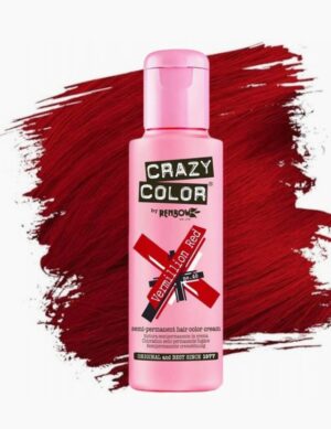 CRAZY COLOR 40 VERMILLION RED 100 ML - immagine 2