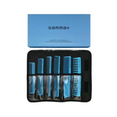 GAMMA PIU' SET PETTINI 6 PZ AZZURRO